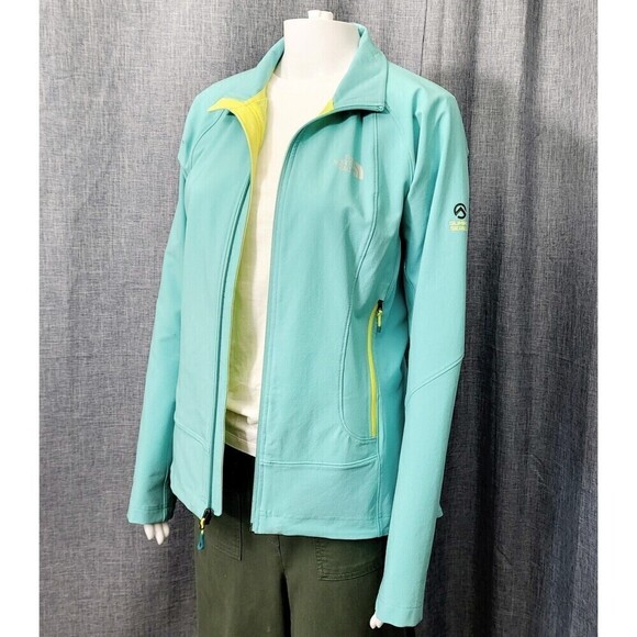 The North Face Summit Series Windstopper Jacket Teal Mint Green Women's M - Picture 16 of 16